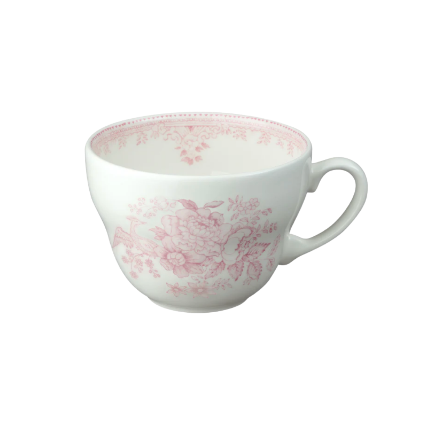 Pink Asiatic Pheasant Breakfast Cup