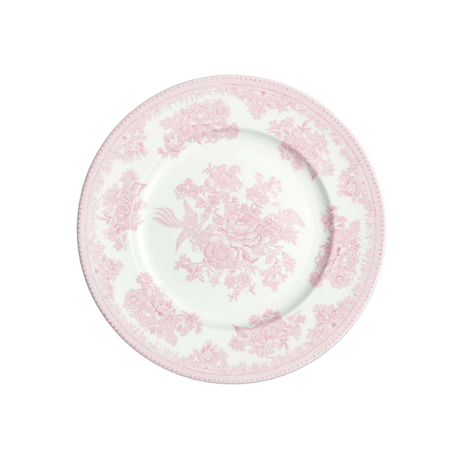 Pink Asiatic Pheasant Plate Medium