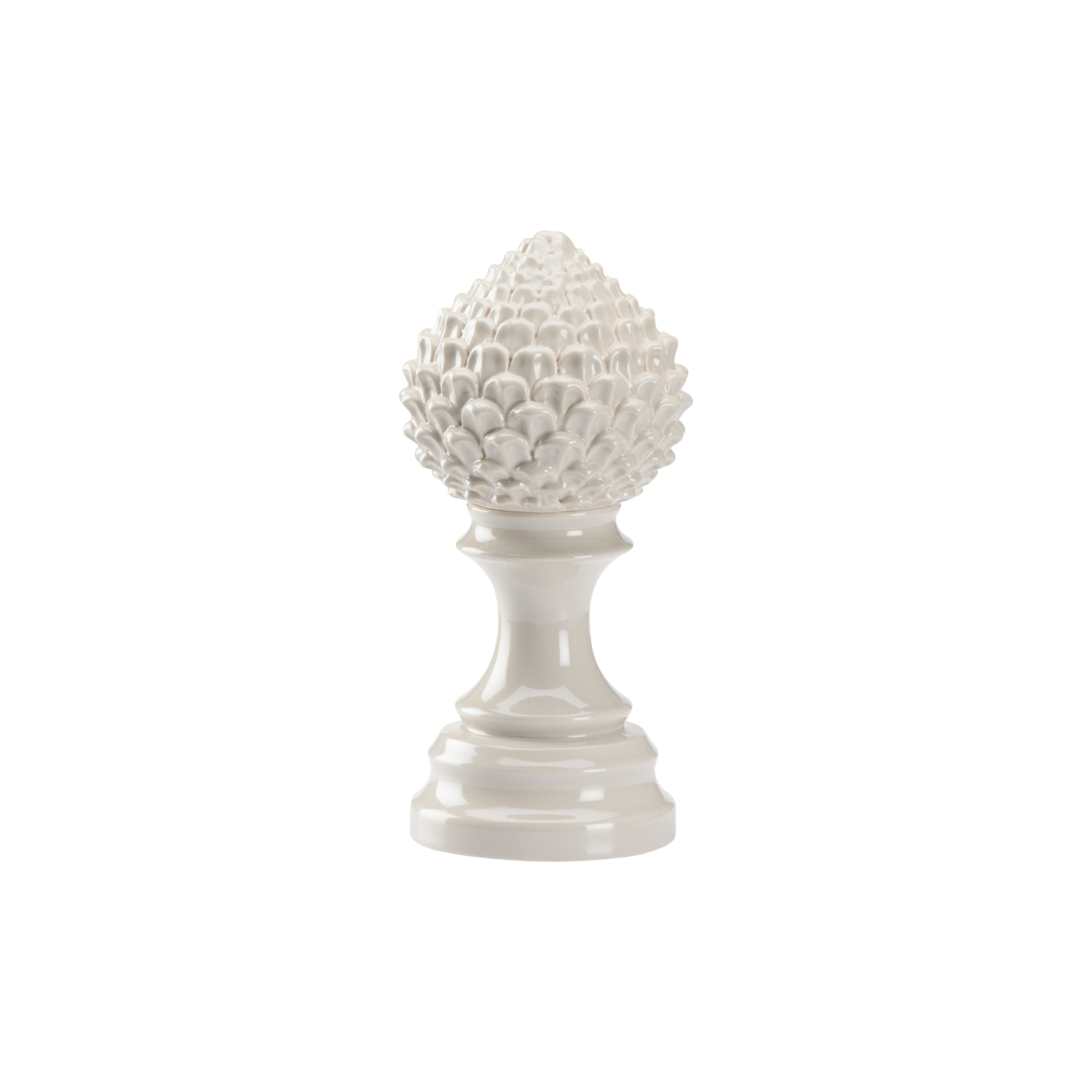 Artichoke Finial in Gray (Small)