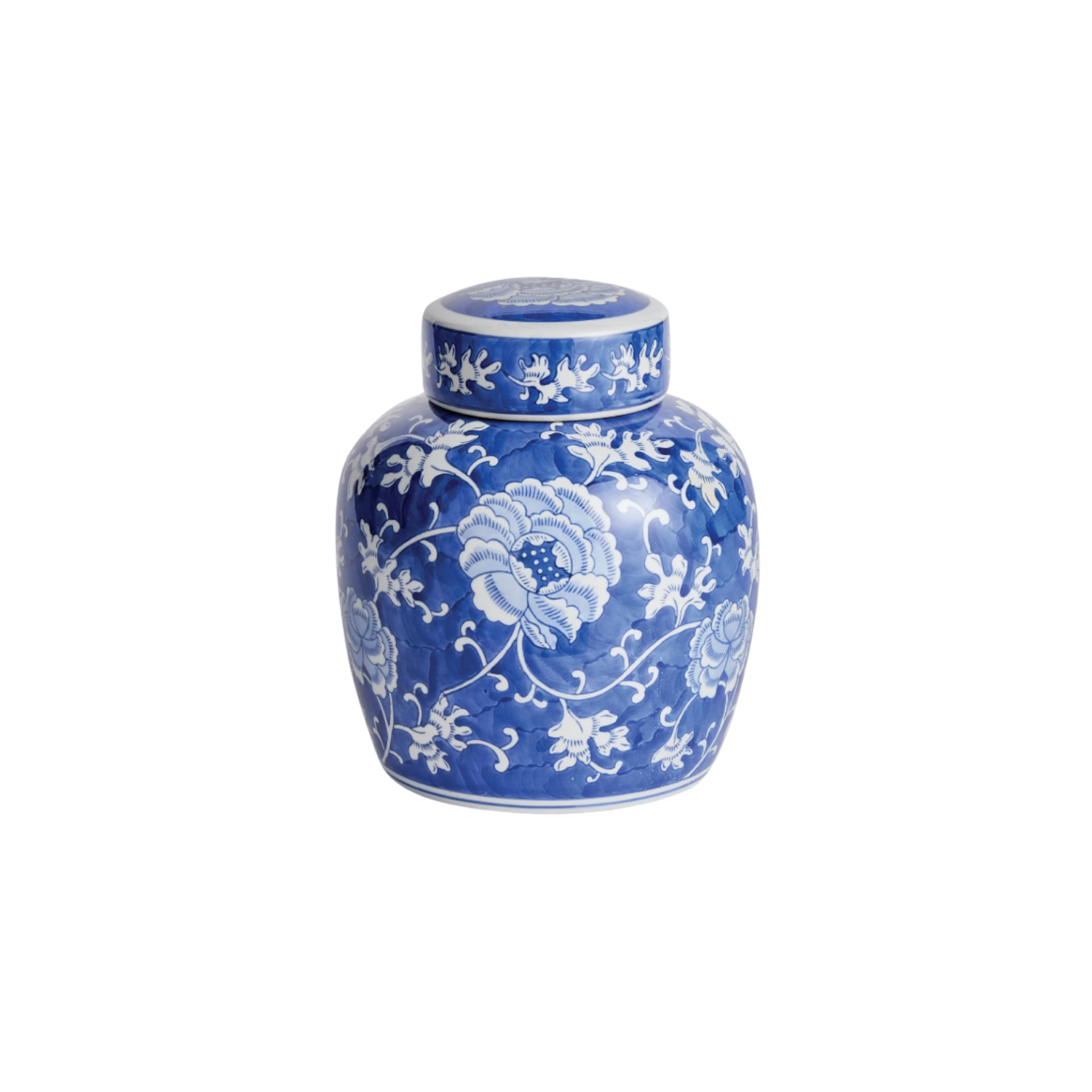 Barclay Butera Dynasty Lotus Lidded Jar