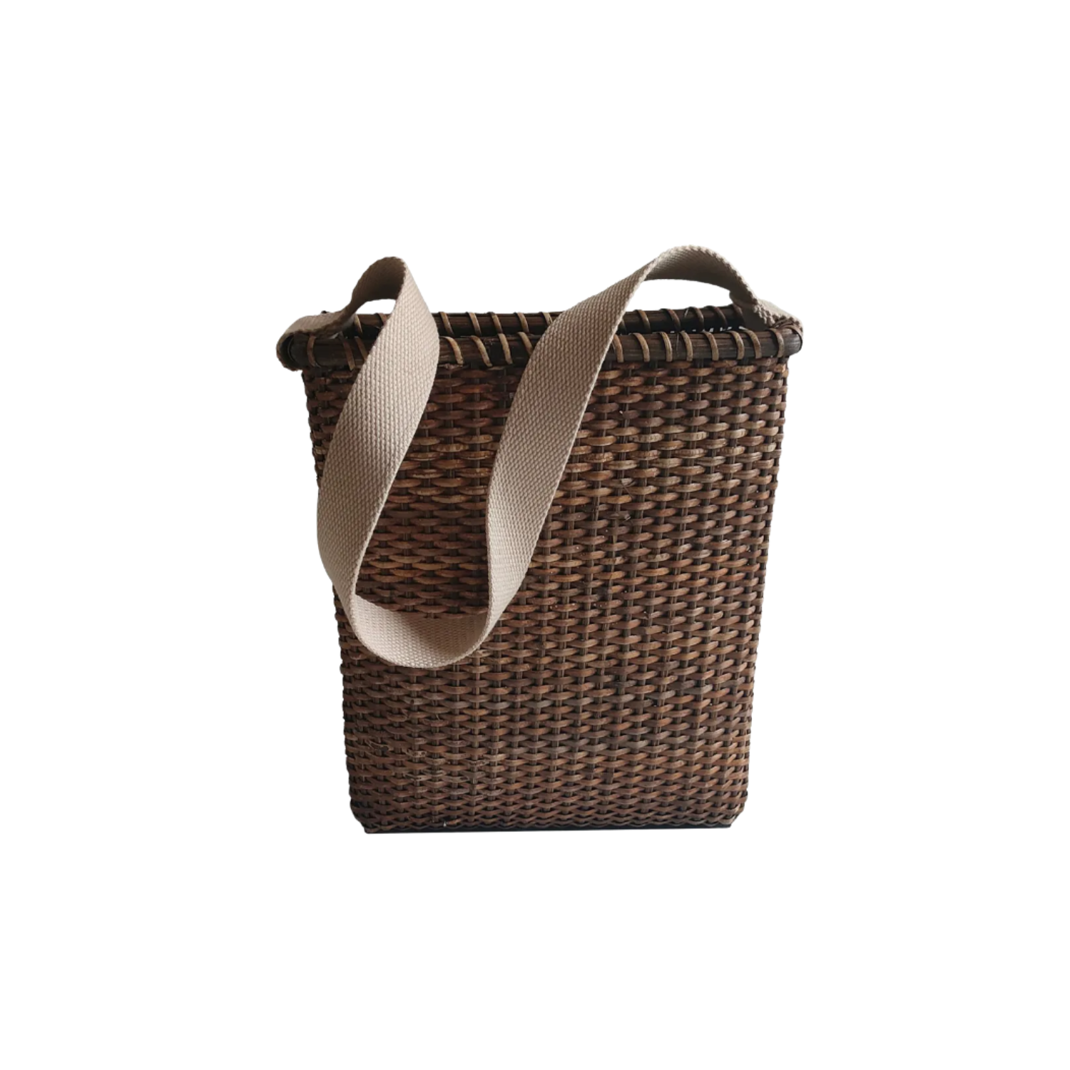 Rattan Messenger Basket
