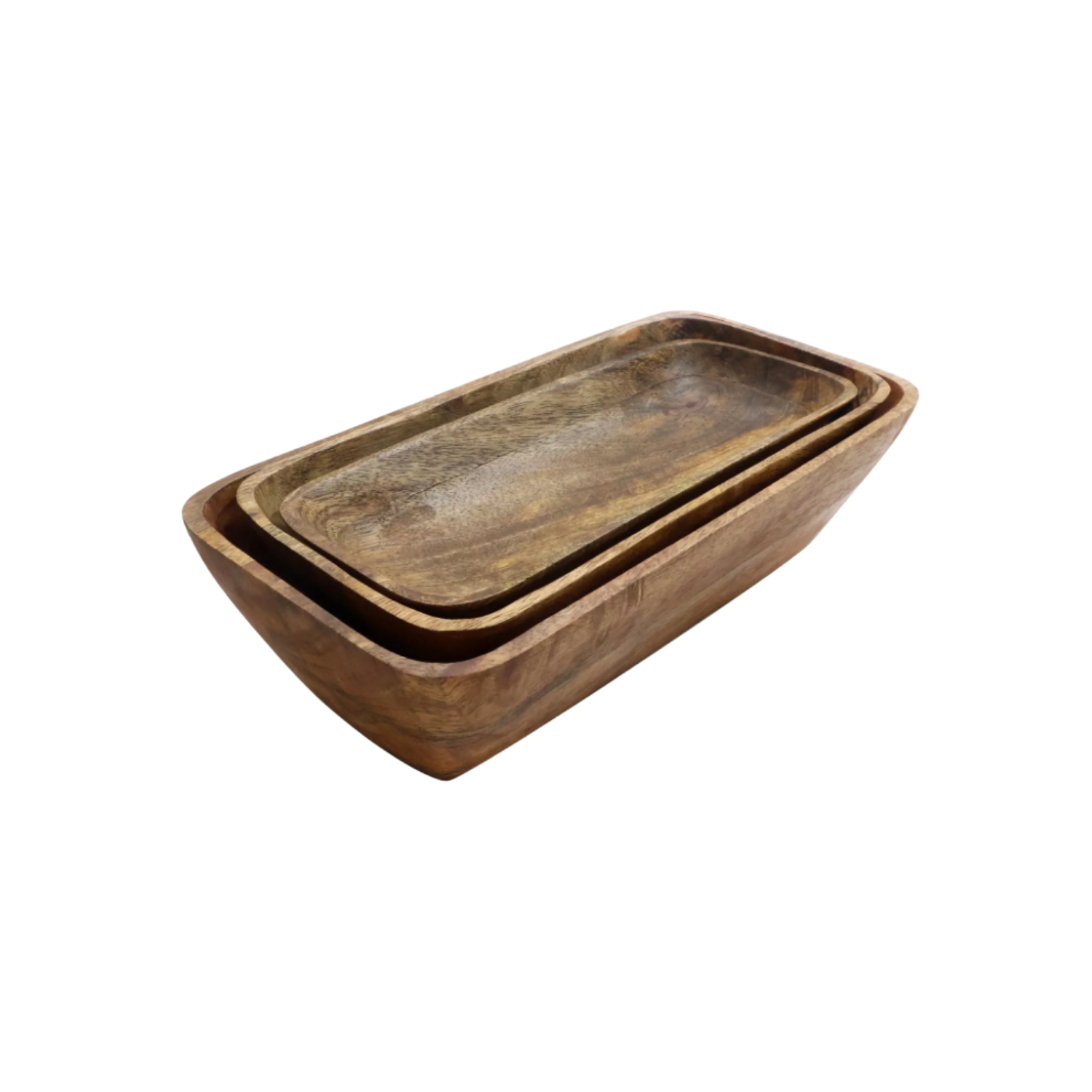 Mango Wood Nested Platters