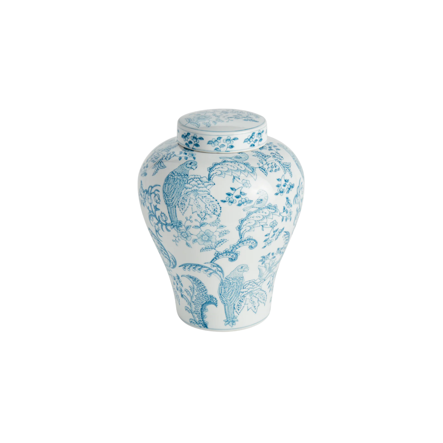 Monarch Parrot Ginger Jar