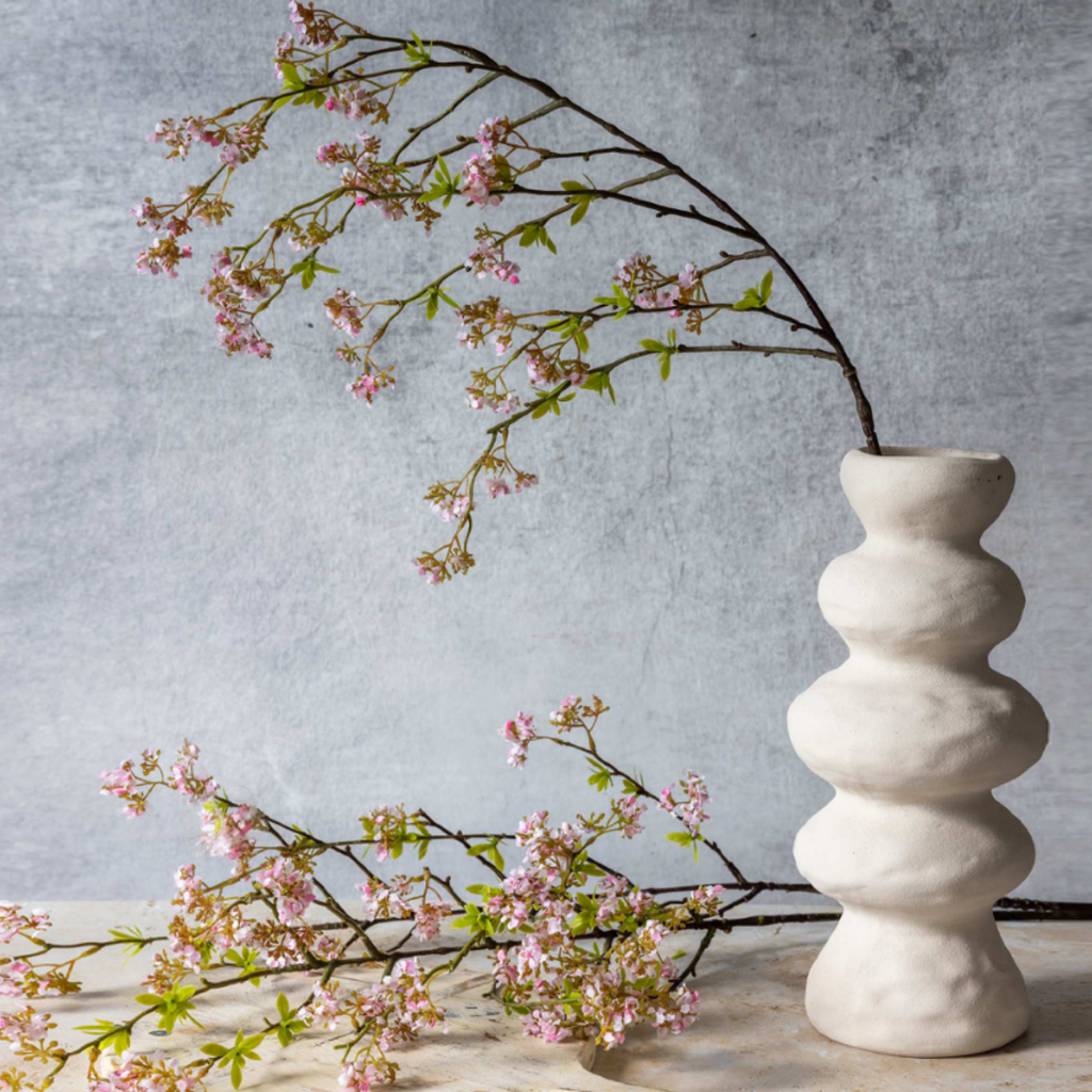 Artificial Cherry Blossom, Pink - Set of 3