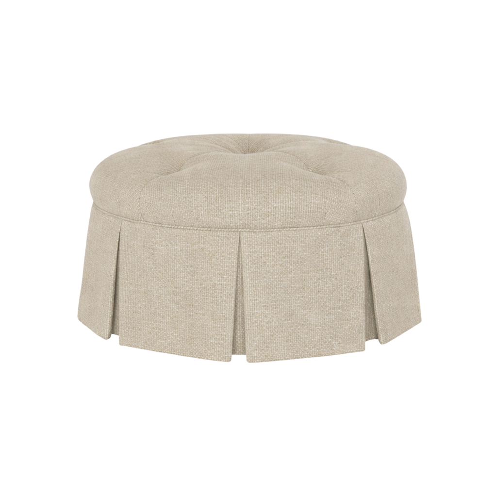 Cheryl Ottoman Meadow Husk