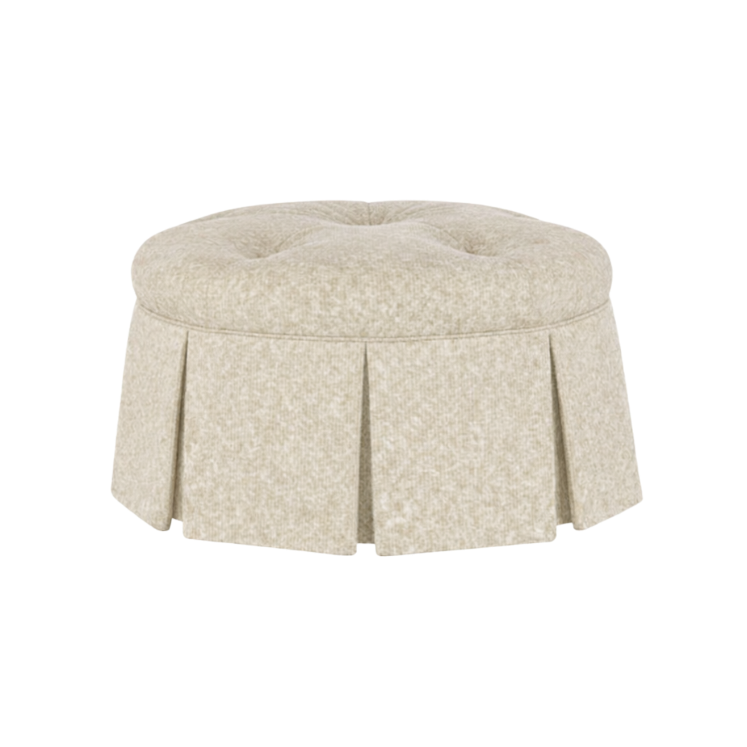 Cheryl Ottoman Soft Fawn
