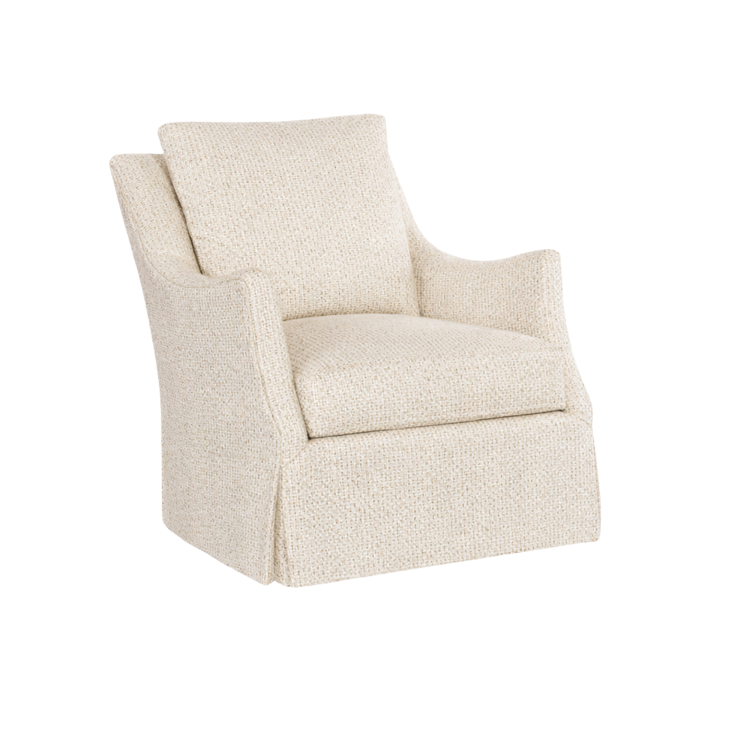 Sullivan Skirted Chair Desert Stone