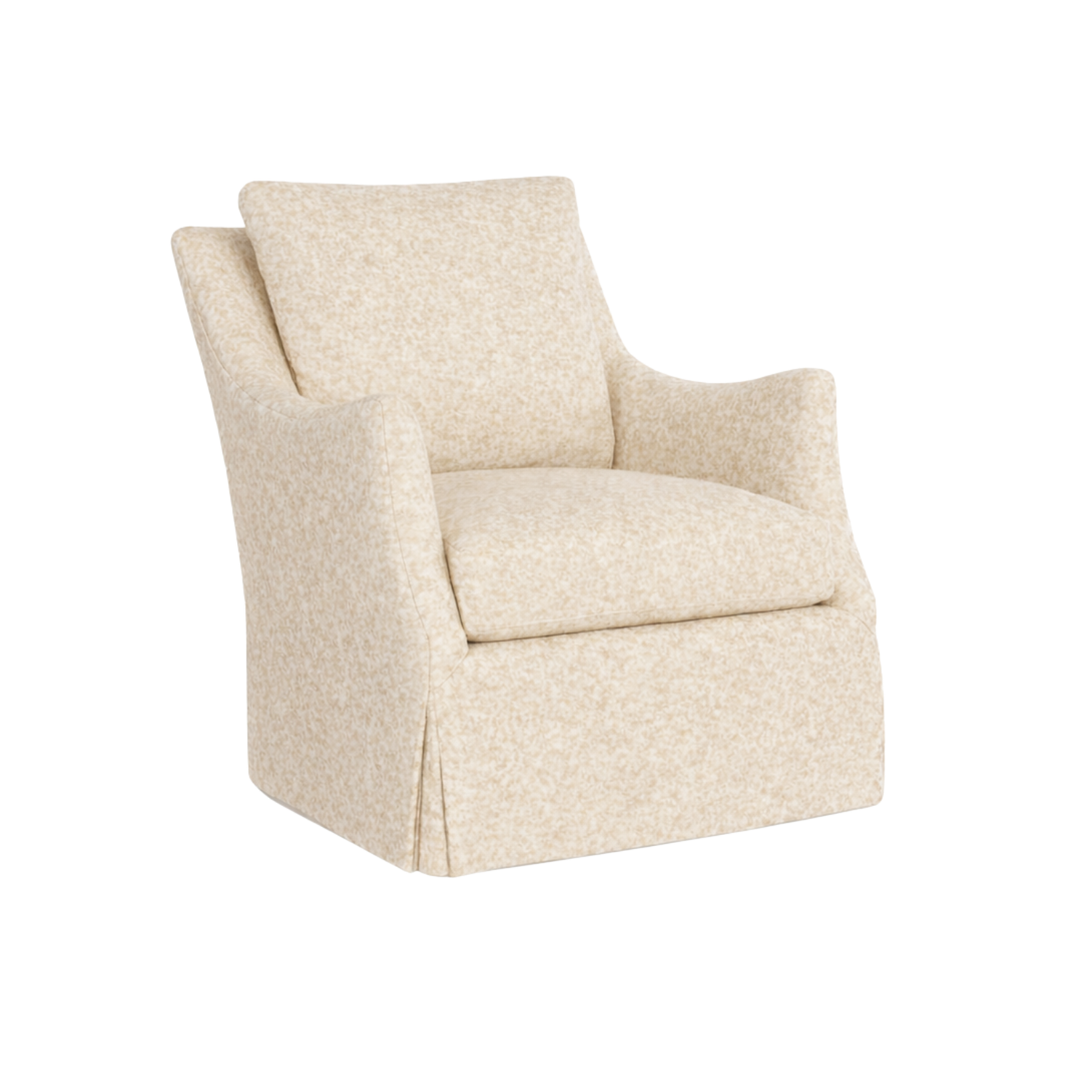 Sullivan Skirted Chair Soft Fawn