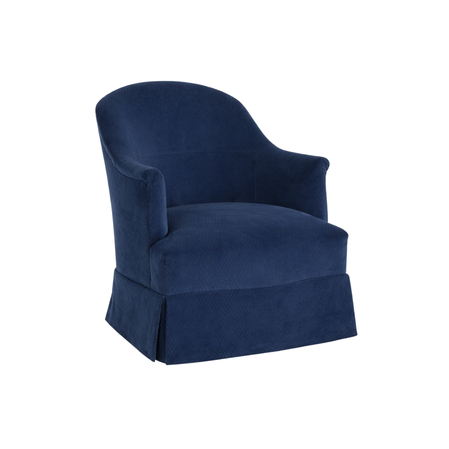 Romain Skirted Chair Mariner