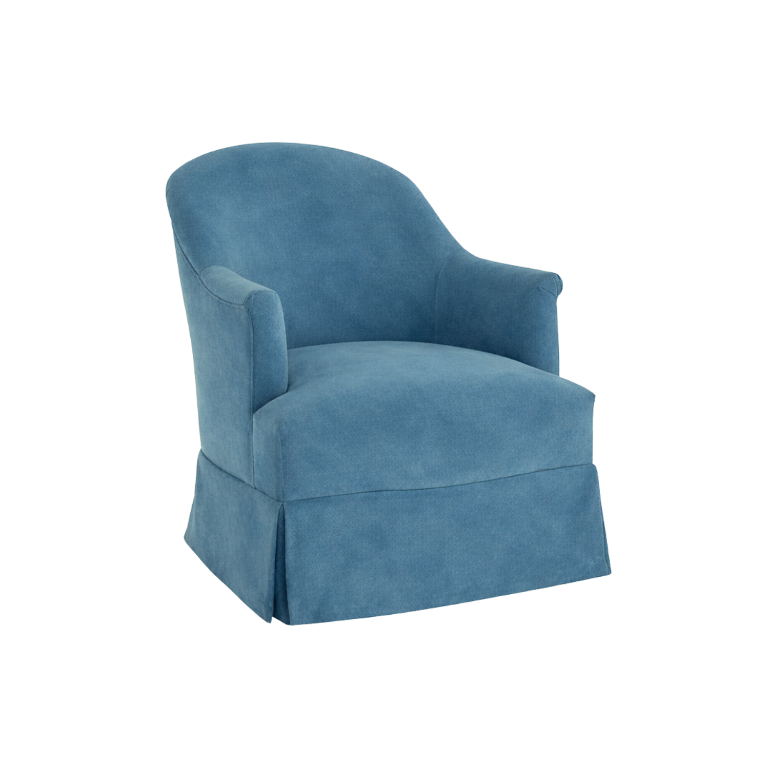 Romain Skirted Chair Dusk