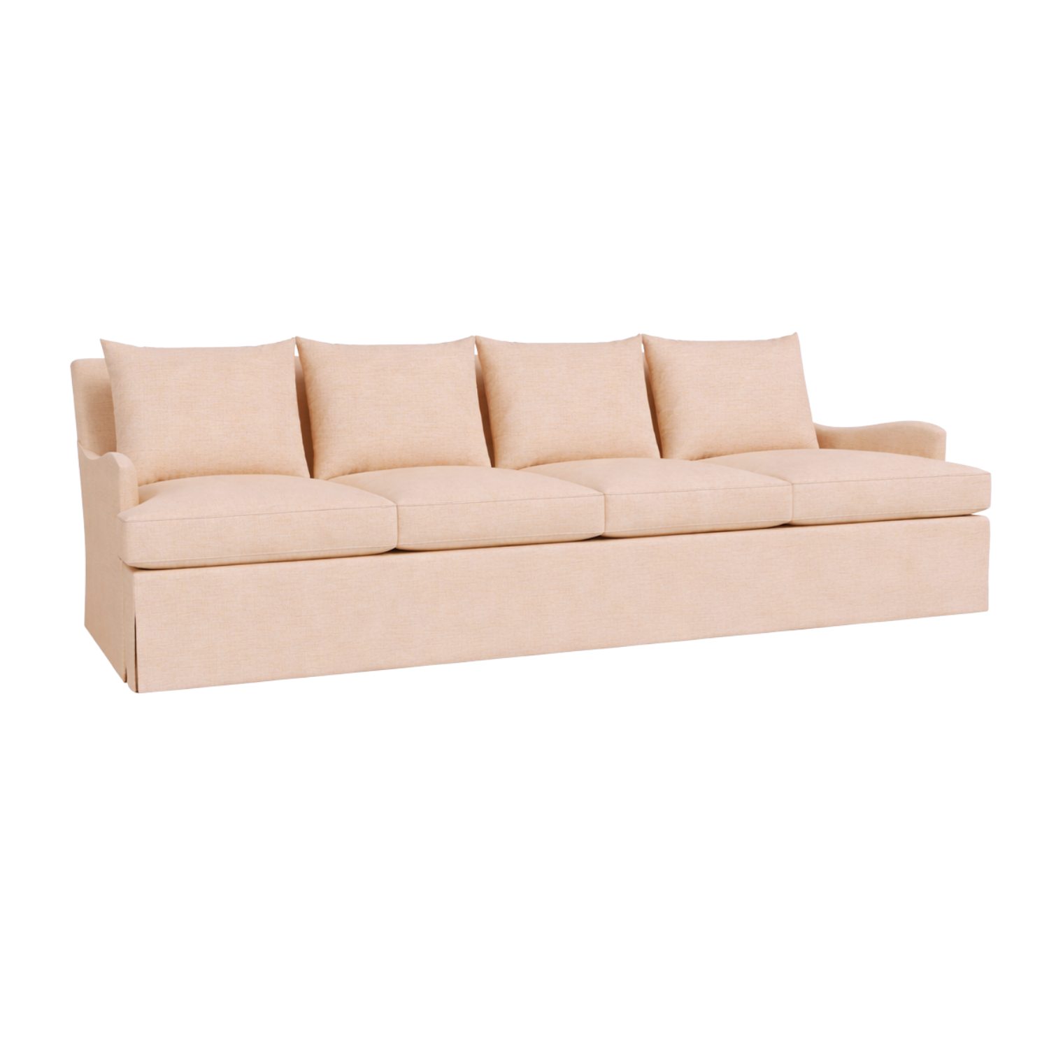 Lily Extra Long Sofa Valor Blush
