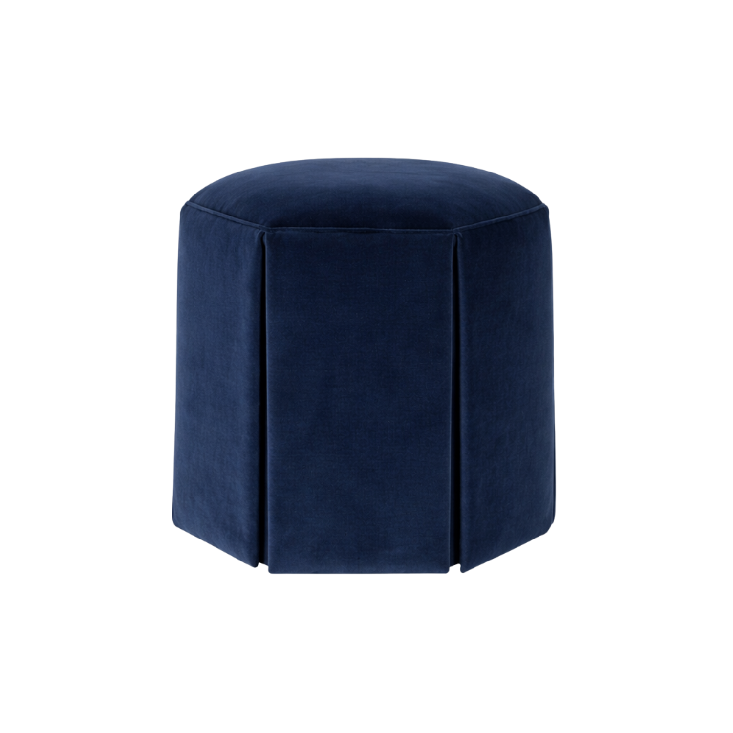 Evans Skirted Ottoman Mariner