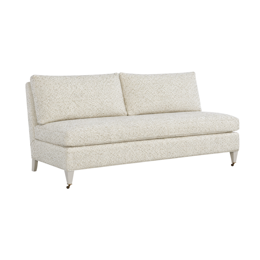 Claude Settee Warm Porcelain