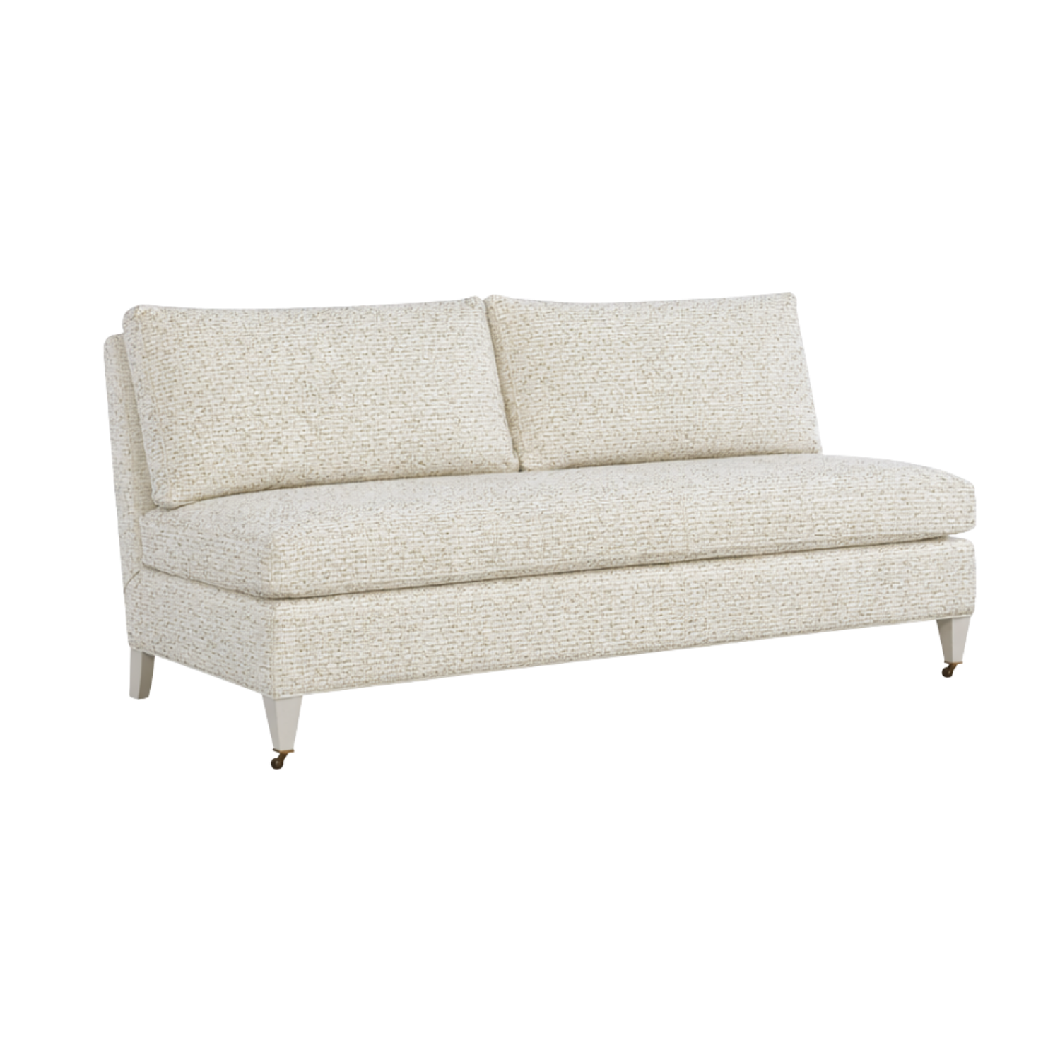 Claude Settee Warm Porcelain