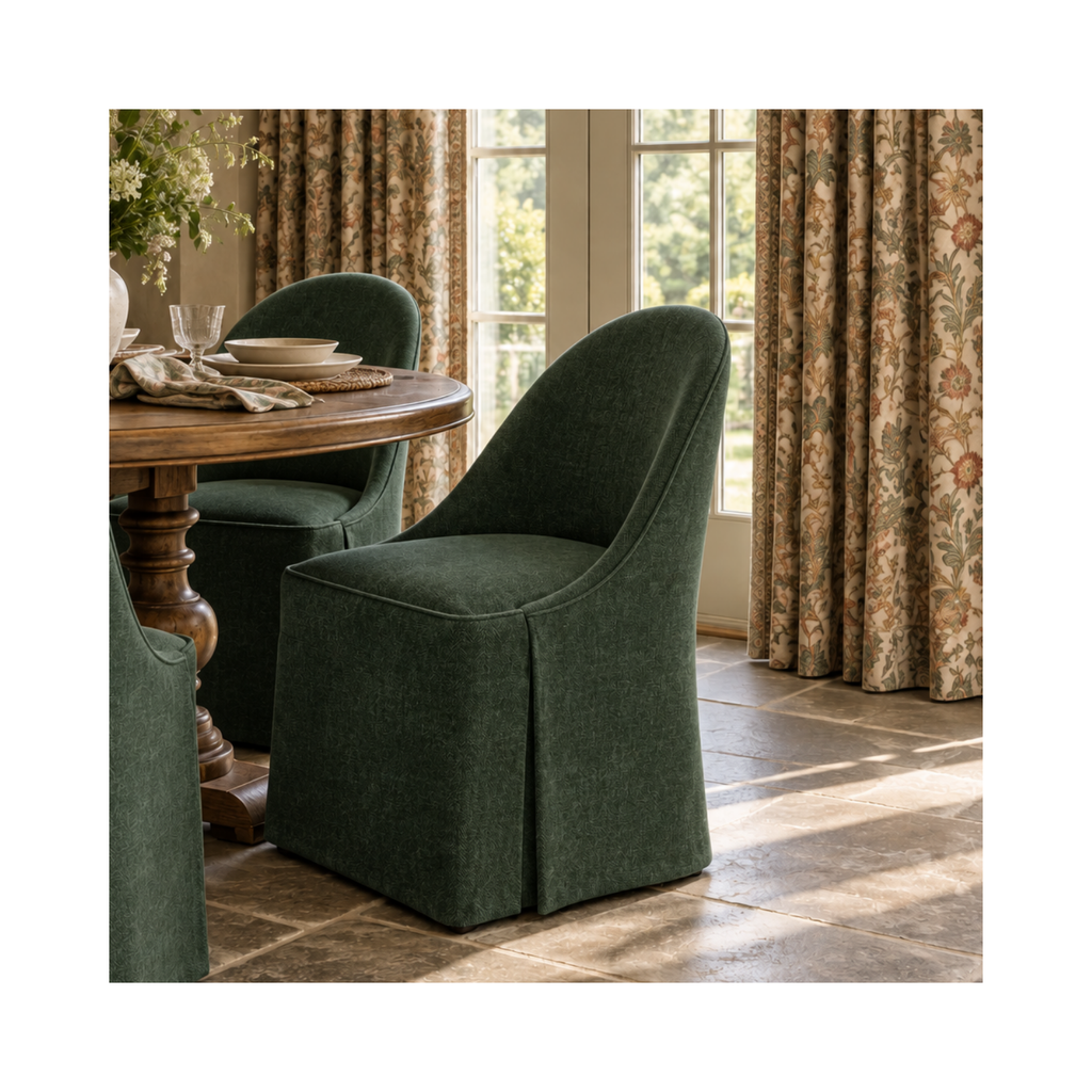 Wesley Skirted Dining Chair