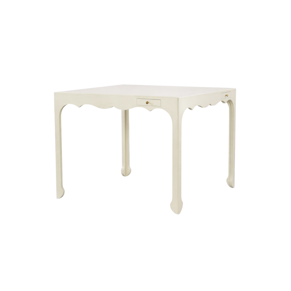 Marta Game Table Ivory