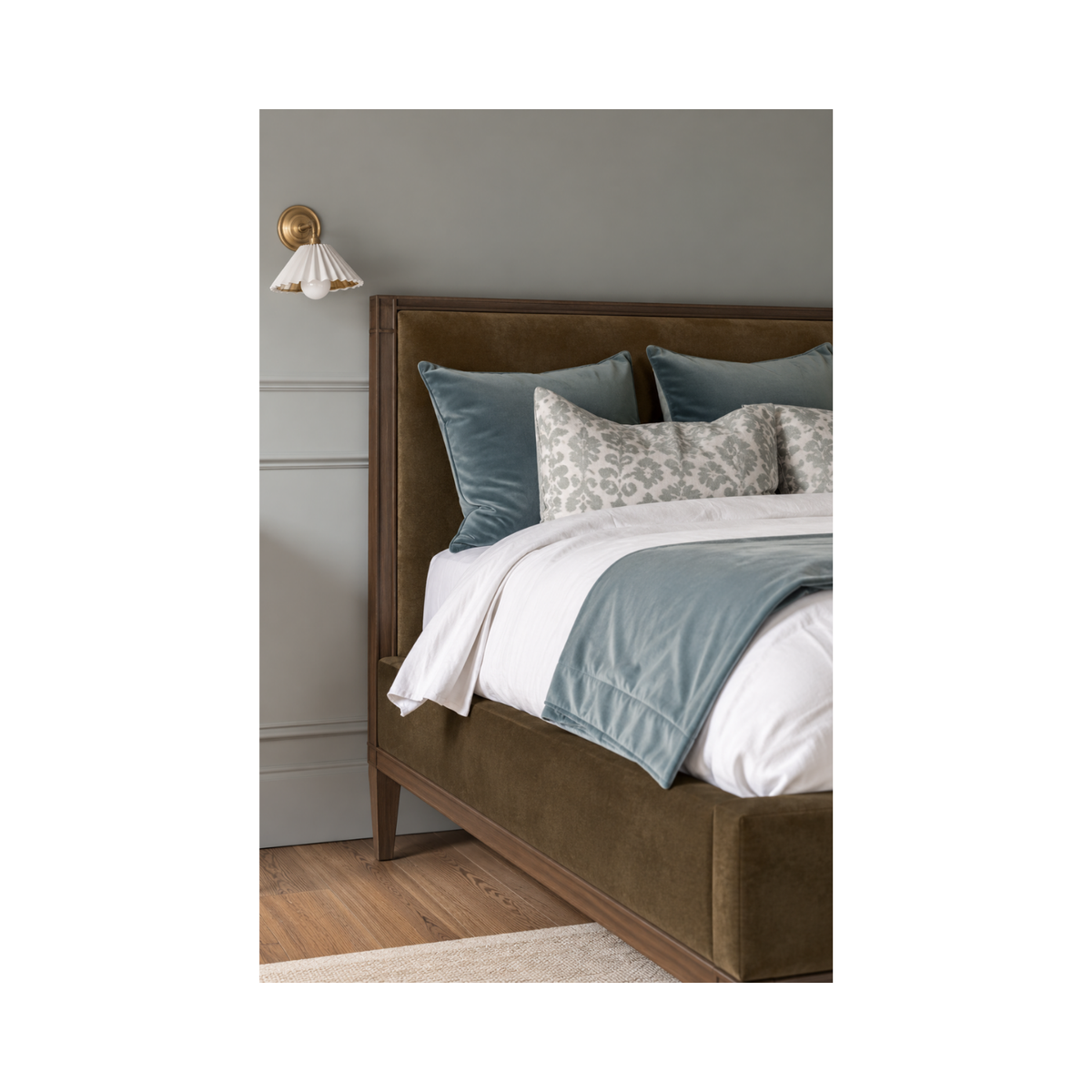 Barlow King Carved Bed
