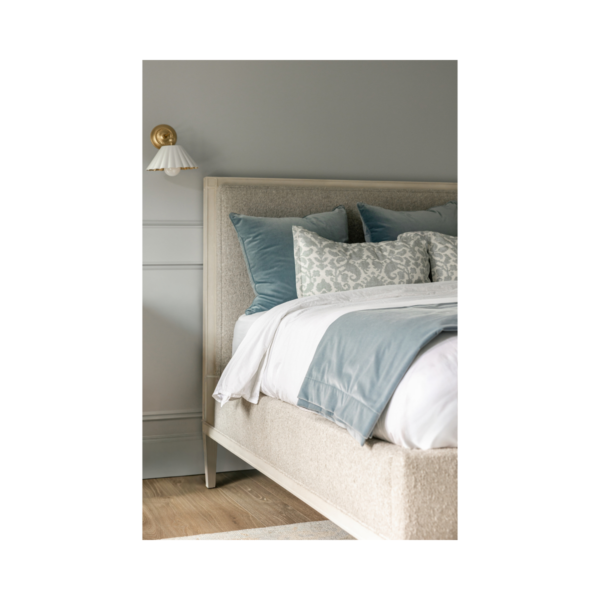 Barlow King Carved Bed