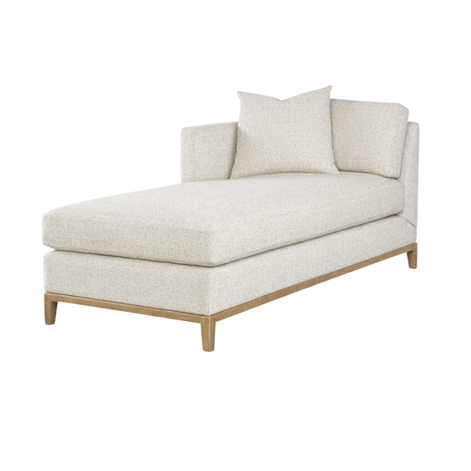 Harold LAF Chaise Warm Porcelain