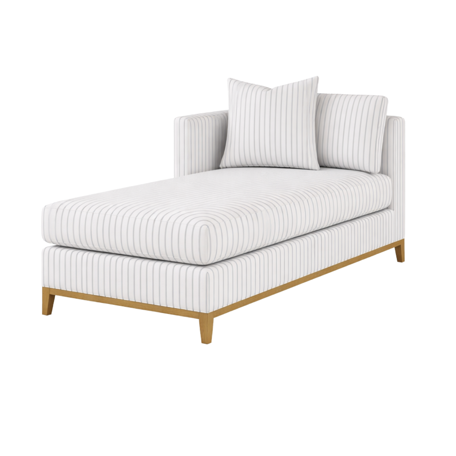 Harold LAF Chaise Study Linen