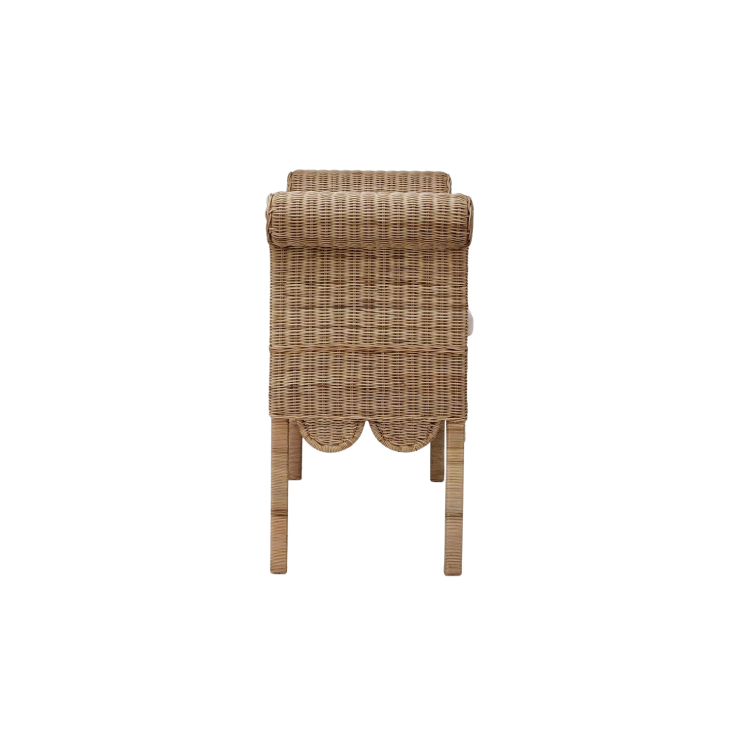 Corliss Scalloped Bench