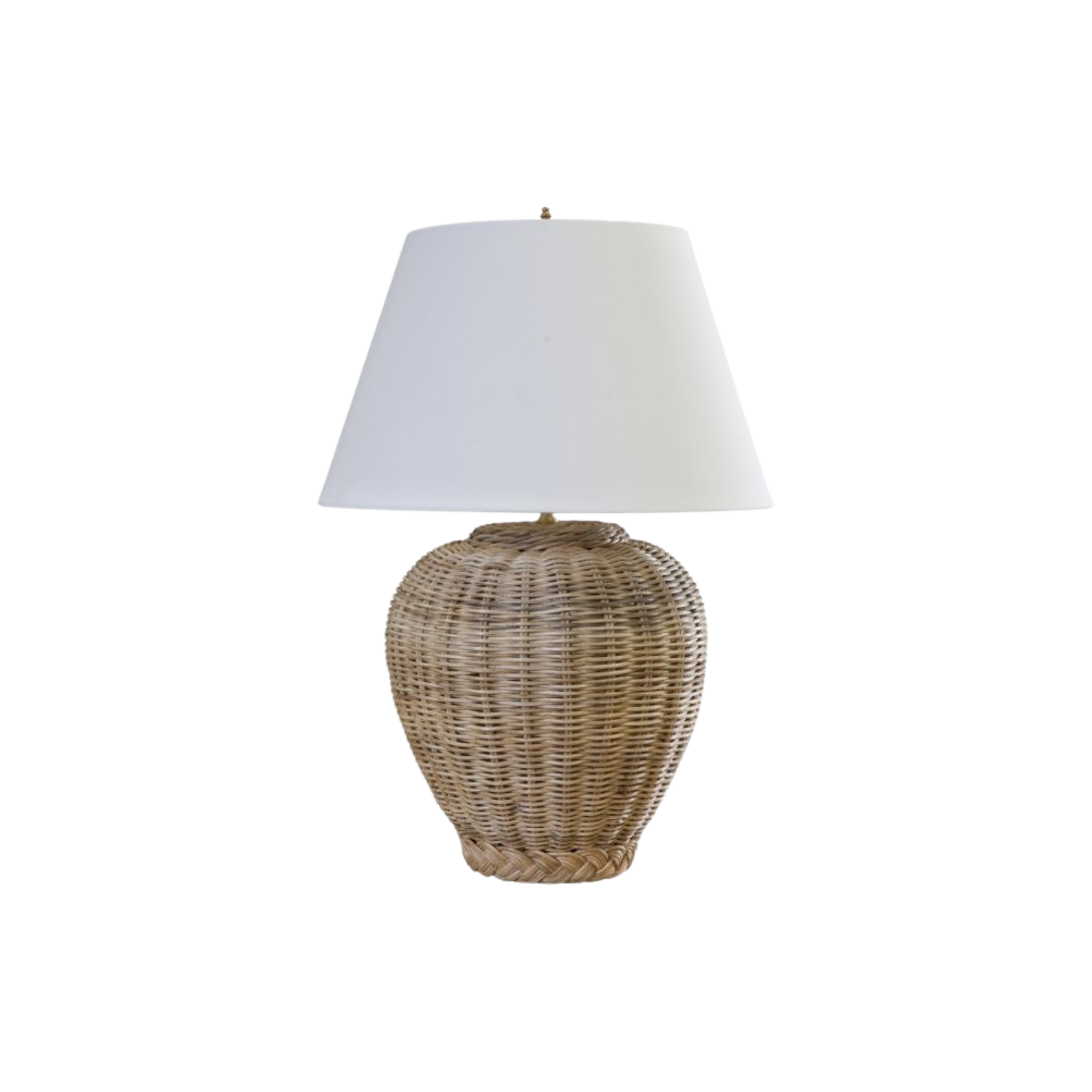 Brighton Wicker Jar Lamp