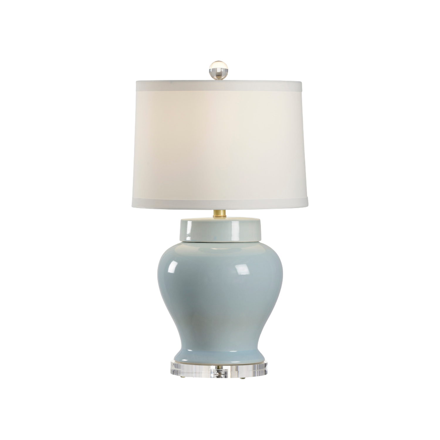 Lumberton Vase Lamp - Blue