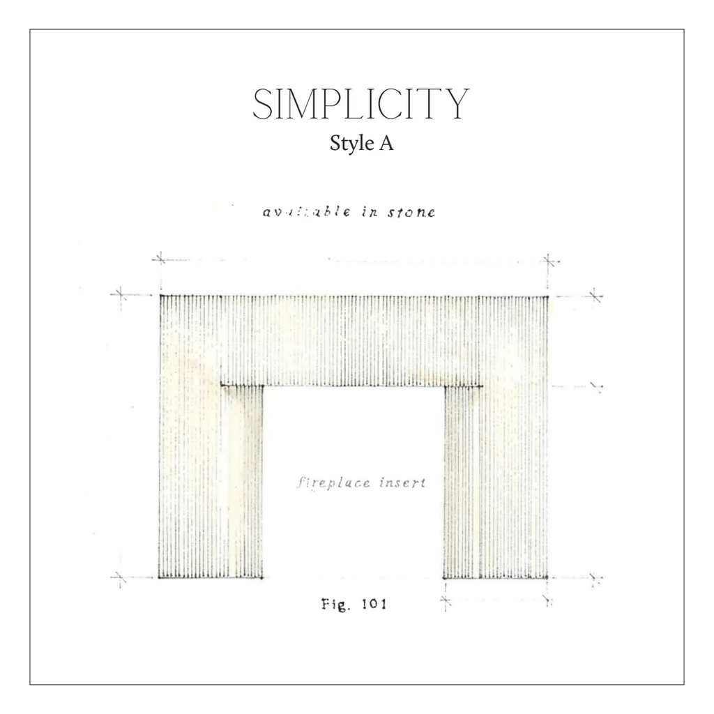 Simplicity Style A Mantel