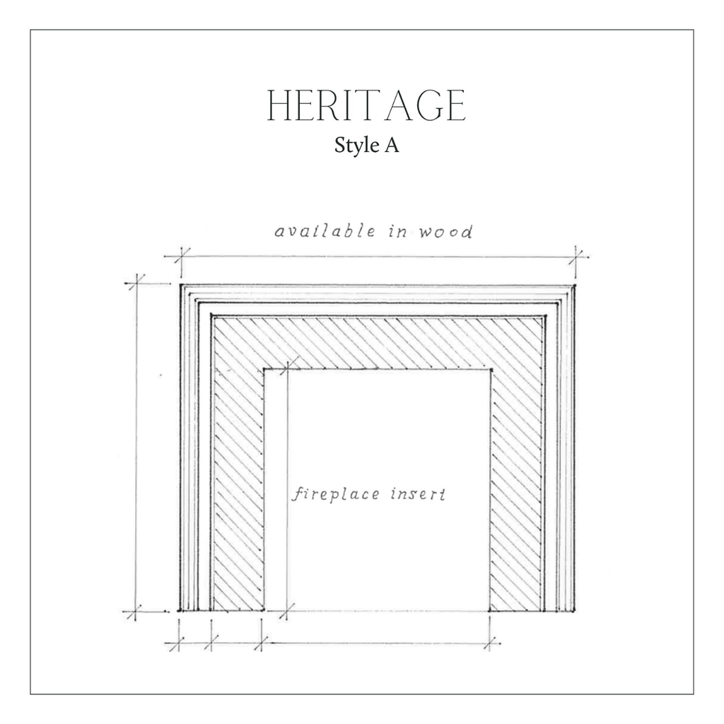 Heritage Style A Mantel