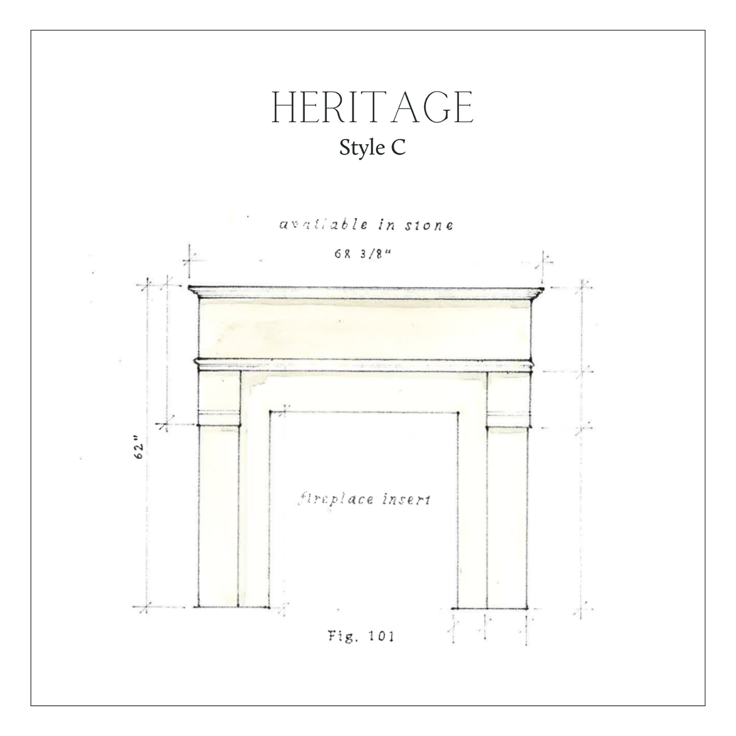 Heritage Style C Mantel