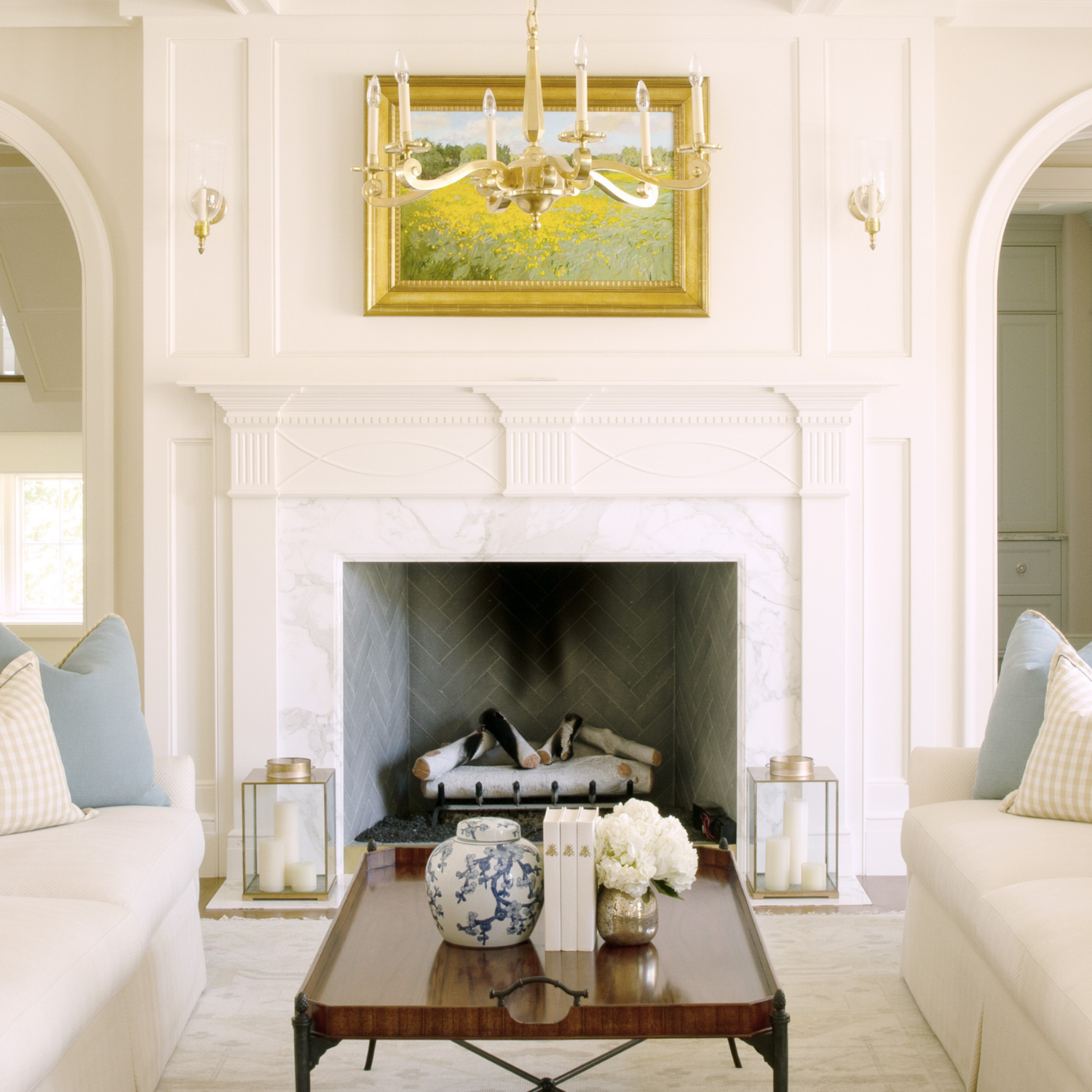 Traditional Style B Mantel
