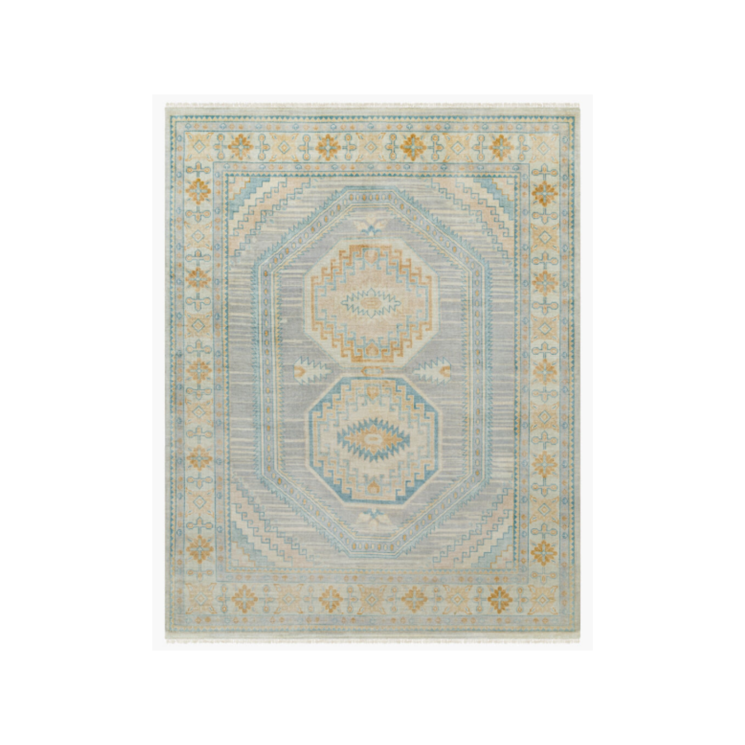 Sunwashed Atlas Rug 18" Sample
