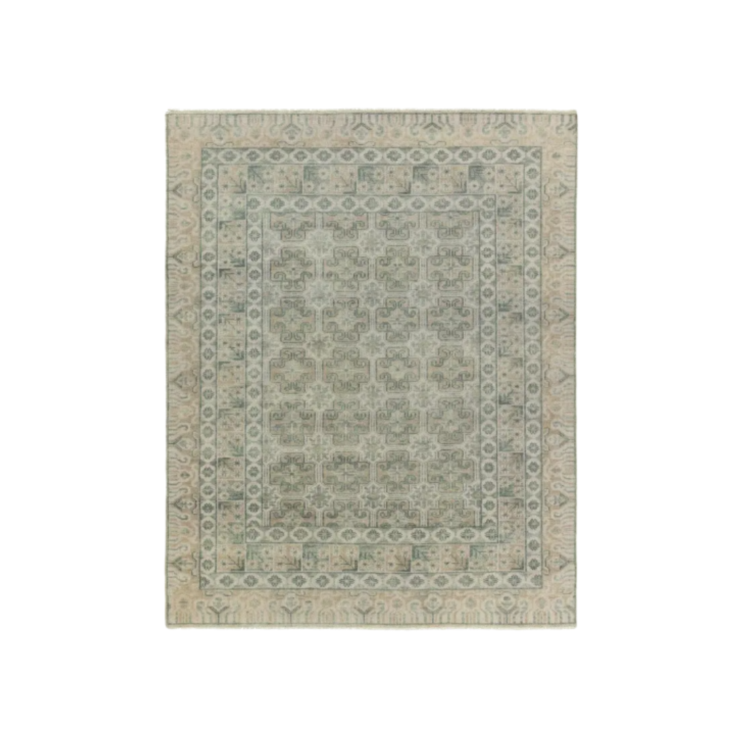 Verdant Juniper Rug 18" Sample